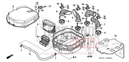AIR CLEANER ST13004 de 2004